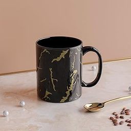 The Earth Store Black Copper Pipe Ceramic Mugs to Gift to Best Friend, Tea Mugs, Microwave Safe Coffee Mugs, (Set of 1)-picture-20