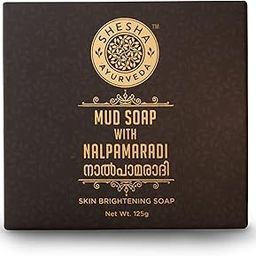 SHESHA AYURVEDA MUD SOAP with NALPAMARADI Skin Brightening Soap Bar 125G -Pack of 1-35