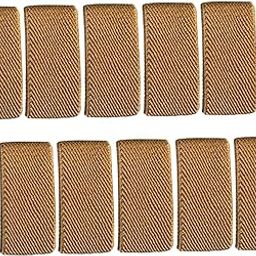 SAZ DEKOR 10Pcs Elastic Belt Keepers for Pants Belt Nylon Accessories Belt Holder Band Amber-image-96