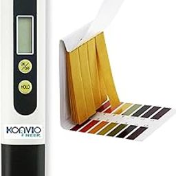 KONVIO NEER TDS meter with PH strip, TDS meter for water testing (Off White)-5