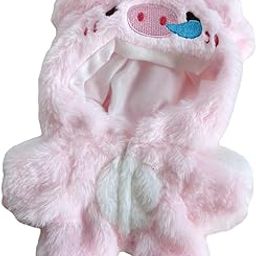 CALANDIS™ Plush Doll Clothes Stylish Plush Doll Accessories Doll Rompers for 20cm Doll Pink-image-71