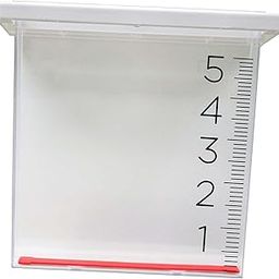 VELURA Rain Gauge Outdoor Measurement Waterfall Rain Gauge for Garden Patio Outdoor|100 Lower Covers|Rain Gauges| Yard, Garden & Outdoor Living-picture-30