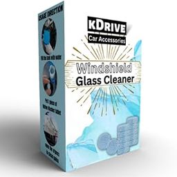 kDrive Car Windshield Washer Tablet | Car Windshield Cleaner | Car Windshield Washer Shampoo | Car Wiper Cleaning Effervescent Tablets | Car Glass Wash Cleaning Tablets (30 Tablets)-19