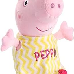 STRIDERS Peppa Pig Yellow Plush 12 Inch Soft and Cuddly Toy for Kids-picture-30