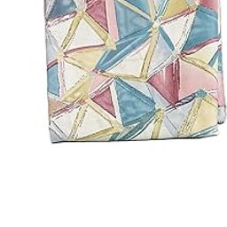 JANANI ENTERPRISE Cotton Printed Fabric Material | Unstitched Cotton Fabric Blended for Kurti, Dresses, Suit | Cotton Fabric Suit for Women (Tringle)-image-88