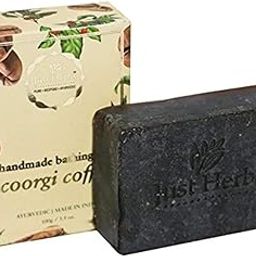 Just Herbs Ayurvedic Coorgi Coffee Handmade Skin Detoxify Bathing Soap Bar For All Skin Types, Organic & Chemical Free Soap Bar For Men & Women-picture-21