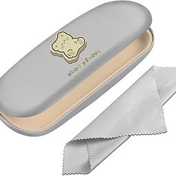 Eyeglasses Case Hard Shell Protective Case for Glasses Eyeglass Box with Cleaning Cloth for Girls Women Cute Aesthetic-picture-12