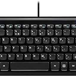 Perixx PERIBOARD-407B Mini Keyboard - Black - USB - 12.60 x5.55 x0.98 Dimension - Piano Finish - Chiclet Key Design - US English Layout-picture-23