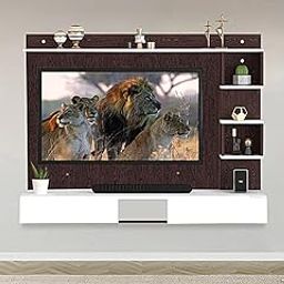 Ankit Crafts Engineered Wood Termite Free Tv Unit for Living Room | Wooden LED TV Entertainment Unit | TV Stand | TV Cabinet | TV Showcase | TV Panel – DIY (Brown Board, 24-43 Inch - DIY)-11