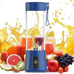 Arivya Portable Juicer Mixer Blender For Juices, Juice Mixer Bottle,Fruit Juice Machine, 6 Blades Bottle Juicer Smoothie Maker, Fruits Mixer Juices Grinder For Home, Office, Gym, Travel (Multicolor)-picture-13