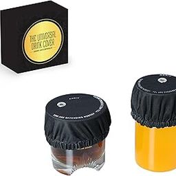Universal Drink Cover,Reusable Drink Protector with Straw Hole & Washable Polyester Elastic Band (2Pcs).Anti-Roofied.Ideal for Women safety in Parties,Meetings.Easy to carry Cap Alcohol Protection.-image-43