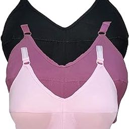 Women's Cotton Non-Padded Wire Free Full Coverage Bra-image-81