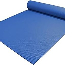Motus Rubber Yoga Mat, Upgraded Yoga Mat Eco Friendly Non-Slip Exercise & Fitness, Workout Mat For All Type Of Yoga, Pilates & Floor Exercises(4 Mm Size)(Color-Blue)-image-53