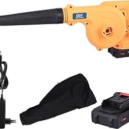 GIGAWATTS XLNT Heavy Duty Cordless Air Blower Quick Cleanup Handheld Blowing Dust Cleaning Air Blow Gun with 2 Large Batteries & Charger for Home Office Car PC Computer Garden Leaf Dirt Cleaner-picture-1