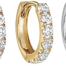 FASHIONS Silver Gold Rosegold Crystal Stone Piercing Ring Nose Pin Pierced Hole Type Nosepin for Women & Girls-image-78