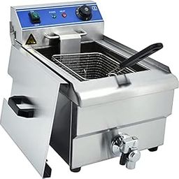 Commercial Big Size 16 Ltr Deep Fryer Machine Heavy Duty with Drain Tap-15