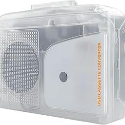 Tobo Audio Cassette to Digital Converter, Convert Cassette Tape to Digital WAV MP3 Audio Files with Computer TD-1399CA-11