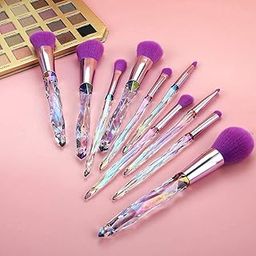 Sarjak 10 pcs Make up Brush Set || eyeshadow brush || blush brush || eye shadow brush|| concealer brush || powder brush-10