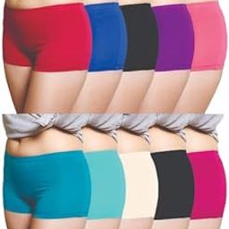 Women's High Coverage Super Combed Elastane Stretch Mid Waist Boy Shorts with Concealed Waistband and StayFresh Treatment Pack of 3 Any Colour-picture-26