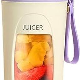 AORDEY Portable Juice Blender Bottle | Personal USB Rechargeable Mini Blender Shipper for Shakes and Smoothies | Fresh Fruit Electric Juice Mixer for Travel-picture-4