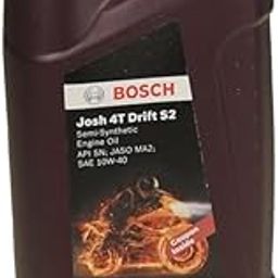 Bosch F002H24626- Josh 4T Drift S2 10W40 Semi Synthetic Engine Oil for 2 Wheeler (SN/MA2)-image-3
