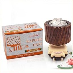 MANGALAM Wooden Kapur Dani - Bhimseni Diffuser | Essential Oil | Natural Oil | Bakhoor-20