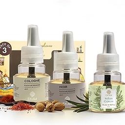 EKAM | Woody Fragrance Scented Plugin liquid Air Freshener Refill Pack of 3| 45ml Each | Lasts up to 60 days-image-84