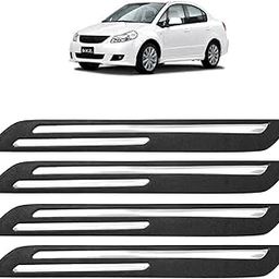 ZAWR - 15mm Thick Car Bumper Protector/Bumper Guard for Compatible with Maruti Suzuki SX4 (4 Pcs)-image-72