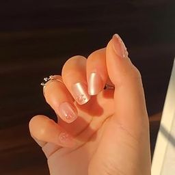 Premium Designer 30pcs Stick-on Nails set, with Easy Glue Tab application, Nails are Reusable & Unbreakable (T379)-11