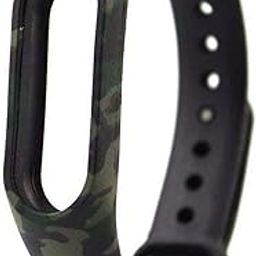 Johra® Replacement Soft Silicone Wrist Band for Xiaomi Mi Band 3 [ Tracker Not Included ] - Design 1-12