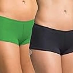 Women Cotton Full Coverage Boyshorts Panties,Pack of 4-image-15