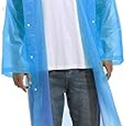 Casual Solid Men Raincoat (Raincoat EVA_Sky M_3XL)-image-73