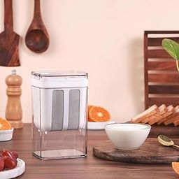 Greek Yogurt & Curd Maker - 1100ml Fine Mesh Strainer with Lid | Multifunctional Yoghurt Filter | Curd Maker for Home | Whey Separator | Perfect for Homemade Yogurt, Curd, Cheese & More-12