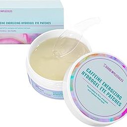 Good Molecules Caffeine Energizing Hydrogel Eye Patches 30 Pairs! Formulated with Caffeine, Niacinamide and Hyaluronic Acid! Eye Mask To Firm, Energize and Hydrate Tired Eyes! Vegan and Cruelty Free!-image-10