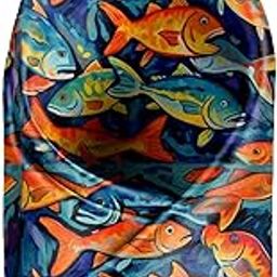 Printed Fish Pocket Square for Men-picture-54