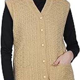 Womens Sleeveless Winter wear Cardigan Sweater-image-81