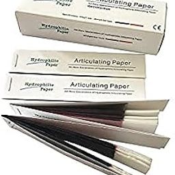 NMD NEXUS MEDODENT Dental Articulating Paper(Redblue)(100 Micron)(Pack Of 5Pcs)-5