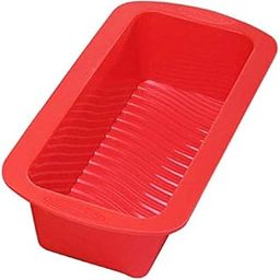 Inditradition Silicone Bread & Loaf Pan Mould | Fruit Cake, Pastry Making Pan | Baking Mould (Rectangle, 8.5 x 3.4 Inches, Random Colour)-image-2
