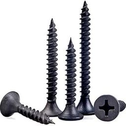 Rpi shop - 8 X 25 (D 4.2mm) Drywall Gypsum Screw Sharp Point Phillips Bugle Head Pack Of 600 Pcs, Black-image-46