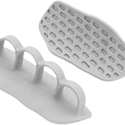 THE STYLE SUTRA® 1 Pair Weight Lifting Grips Hand Protector for Calisthenics Fitness Dumbbell Grey | Sporting Goods | Fitness Running & Yoga | Strength Training | Gloves Straps & Hooks-picture-12