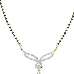 american diamond traditional short gold plated mangalsutra for women-image-24