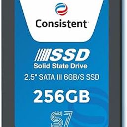 Consistent 2.5" 256GB SSD with SATA III Interface, 6Gb/s Read/Write Speed Upto - 552/500 MB/s, 5 Years Warranty-31