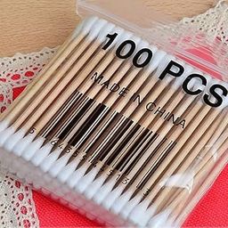 500 Bamboo Cotton EarBuds Ear Cleaning Buds Wooden Cotton Swabs Eco Friendly Ear Swabs 100% Pure Cotton Buds (500 Buds) Pack of 5-53