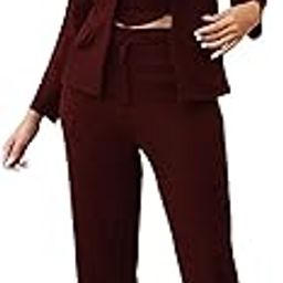 Women's Solid Lycra Collared Neck 3/4 Sleeve Ethinic Wear Indo Western Co-Ords Set (V_B_M_2802269)-image-9