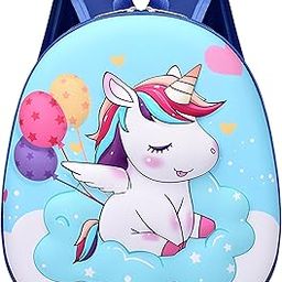 Bembika School Bag The Perfect Children Backpack and School Bags for Kids Compact Stylish Backpack for Kids Exceptional-Quality Kids Kindergarten Backpack and Travel Backpack- (Unicorn|Blue)-image-57