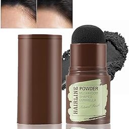 avyaan Natural Hairline Powder, Hair Shading Sponge Pen, Hairline Shadow Powder Stick, Quick Root Touch-Up, Paired With 2 Pairs Of Eyebrow Stamp (Black)-image-30