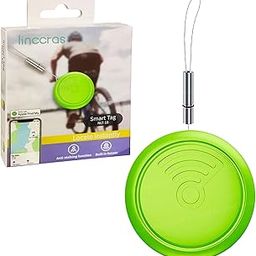 FunBlast Smart Tag for iOS, Apple Find My Network Tracker, Anti-Lost Tag for Keys, Wallets, Bags (No SIM Needed) (Green)-1