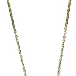 Gold-Plated Chain Necklace with Geometric Disc Design, 21 cm, Fashion Jewellery for Women, Anti Tarnish, Water Resistant, Lightweight, Gift Packaged-image-67