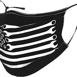 Usa American Flag Mechanic Wrench Reusable Dust Face Mask With 2 Filter-image-45
