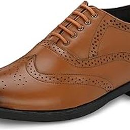 Genuine Leather Padded Brogues-image-92